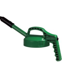 oil safe stretch spout lid light green