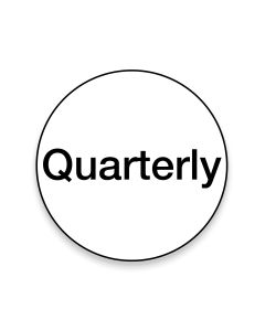 Quarterly Frequency Labels