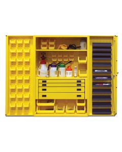 OilSafe Workshop Service Cabinet - SHOWN IN USE
