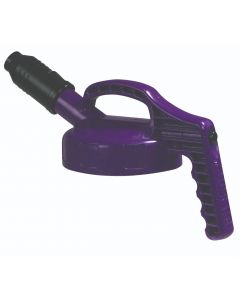 oil safe stumpy spout lid purple